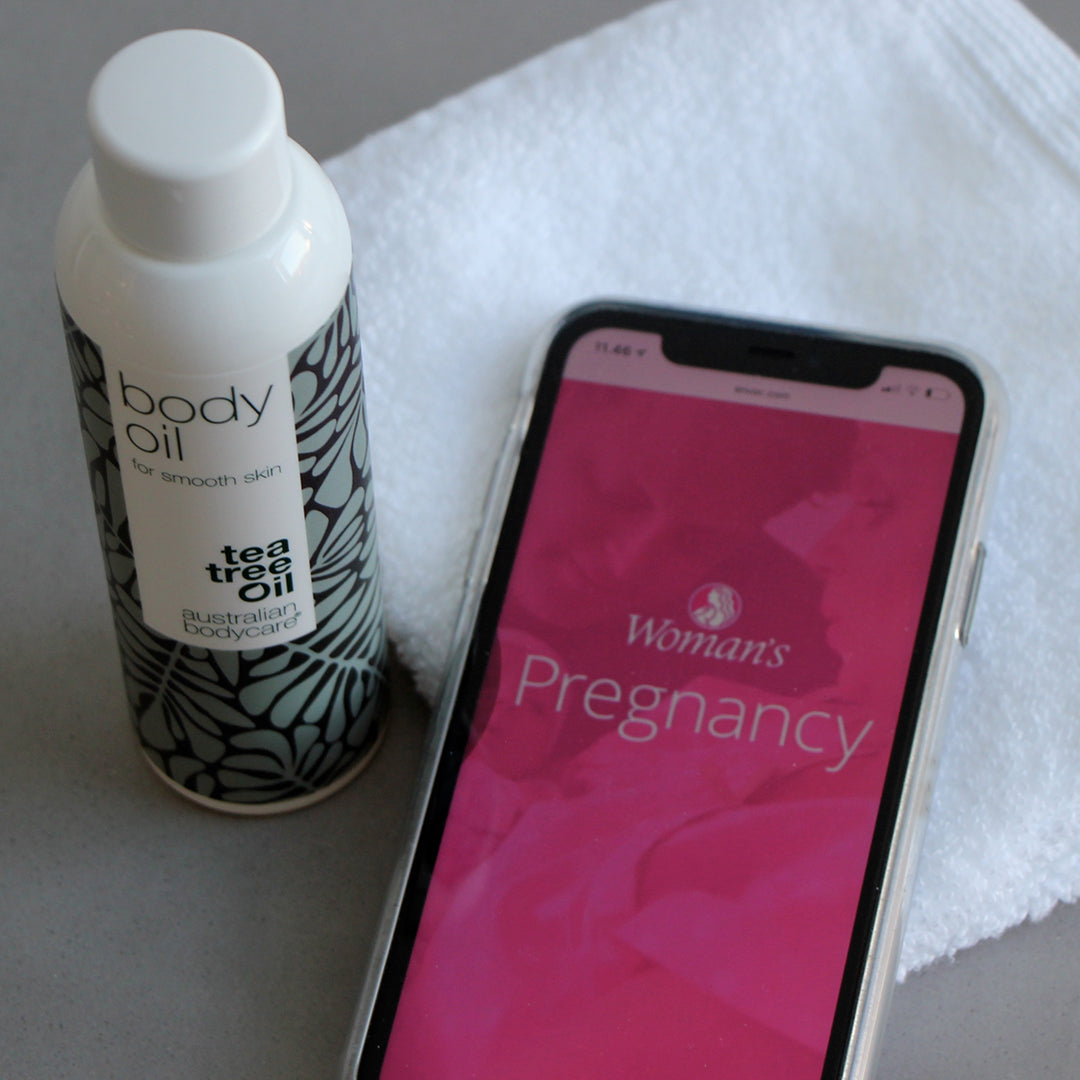 Schwangerschaftspaket für die werdende Mutter mit 2 Produkten  - Reduziere die Sichtbarkeit von Dehnungsstreifen und verwende es zur Pflege von Cellulitis