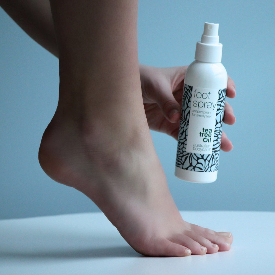Paket gegen Fußgeruch und Schweißfüße - 3 effektive Produkte für Füße und Schuhe, die riechen