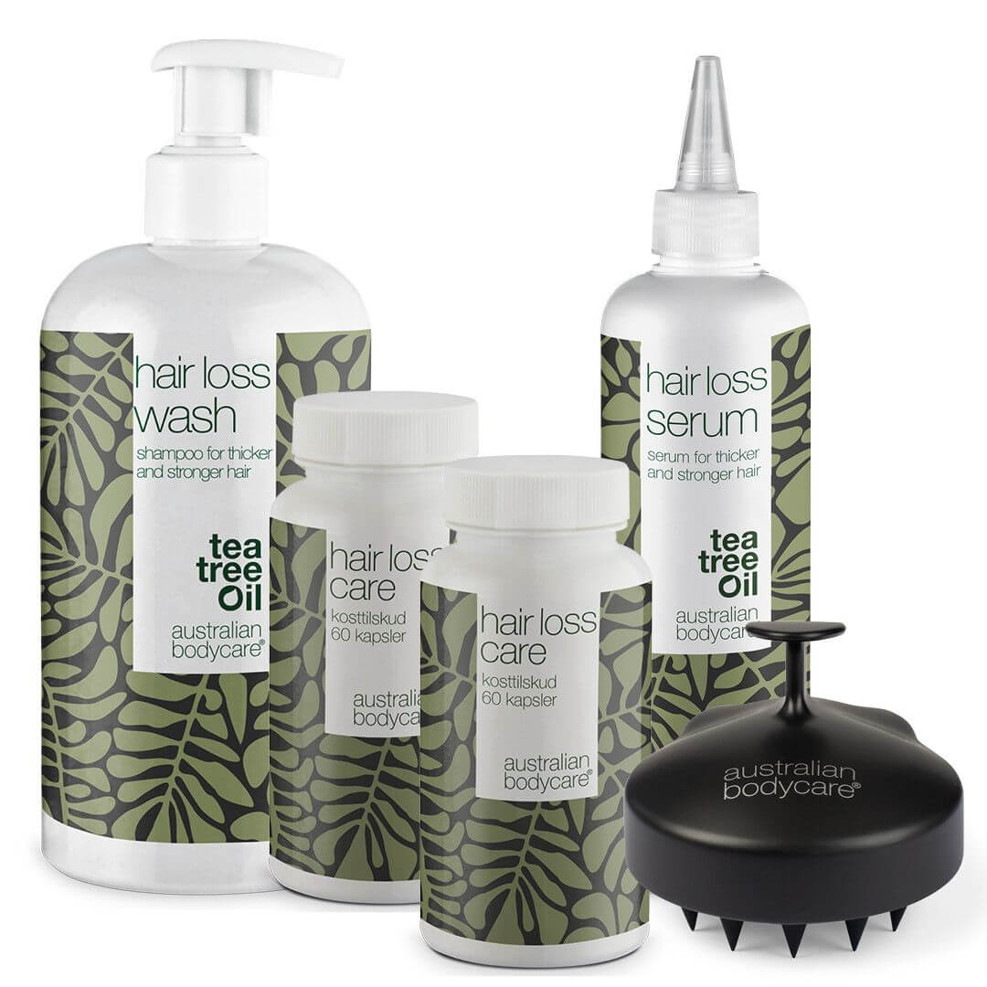Komplettpaket gegen Haarausfall & feines Haar mit XL Produkten - 5 Produkte für die tägliche Pflege bei Haarausfall, feinem und dünnem Haar
