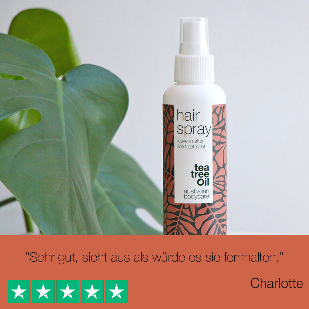 Anti Läuse Spray - Vorbeugendes Haarspray nach Läusebehandlung