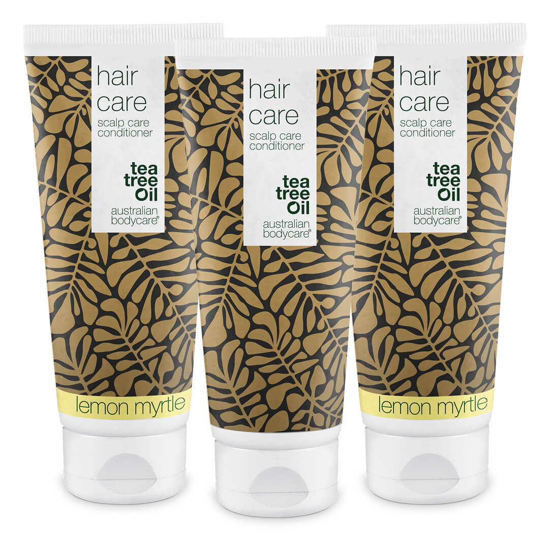 3 Hair Care Spülung — Angebotspaket - Angebotspaket mit 3 Haarspülungen (200 ml): Teebaumöl & Lemon Myrtle