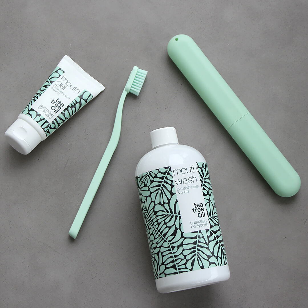 Starter Kit – 5 Mundprodukte - Starterpaket für eine gute Mundhygiene und Pflege bei Paradentose und Pilz