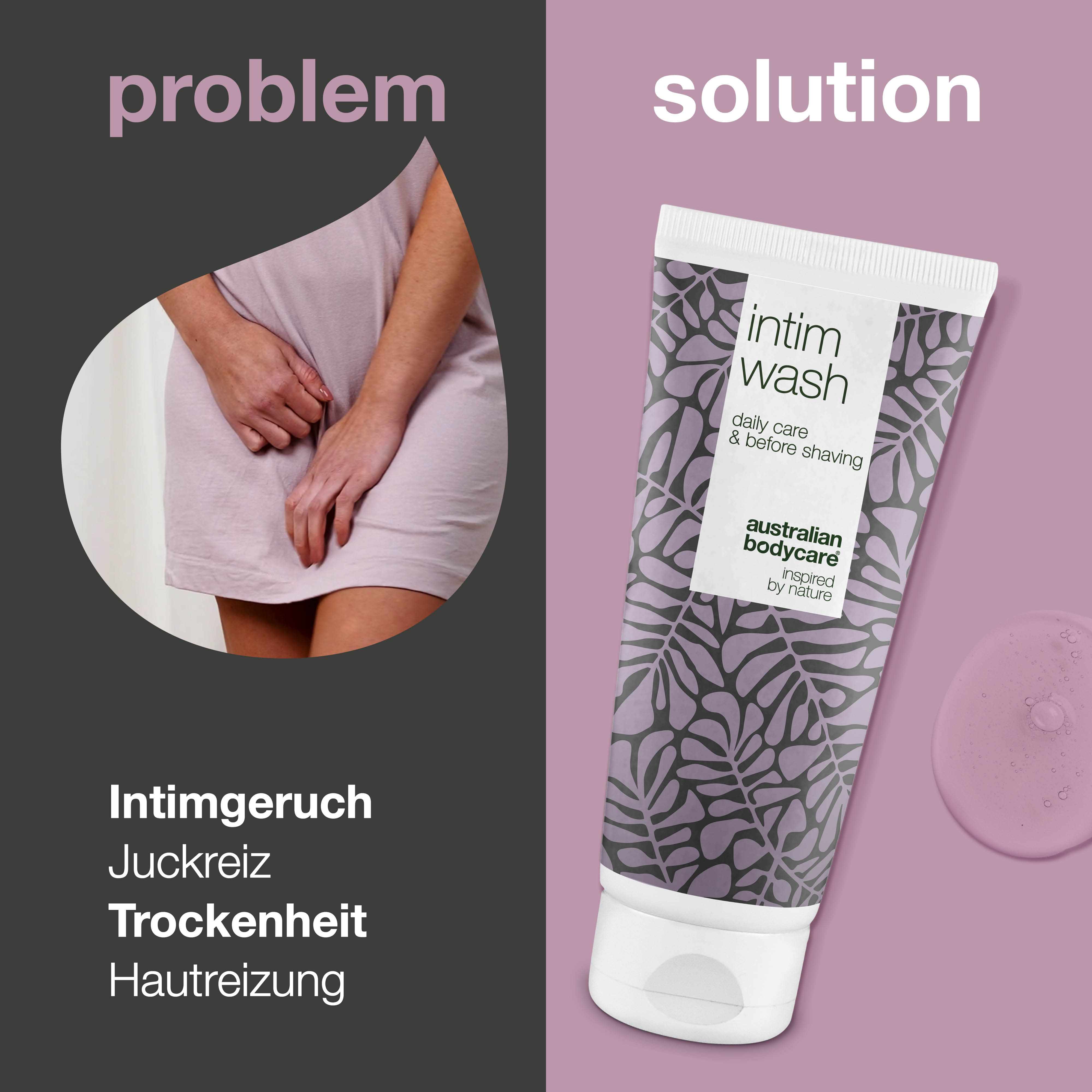 Intimwaschlotion mit Teebaumöl — Intim waschgel Für die tägliche Frische im Intimbereich