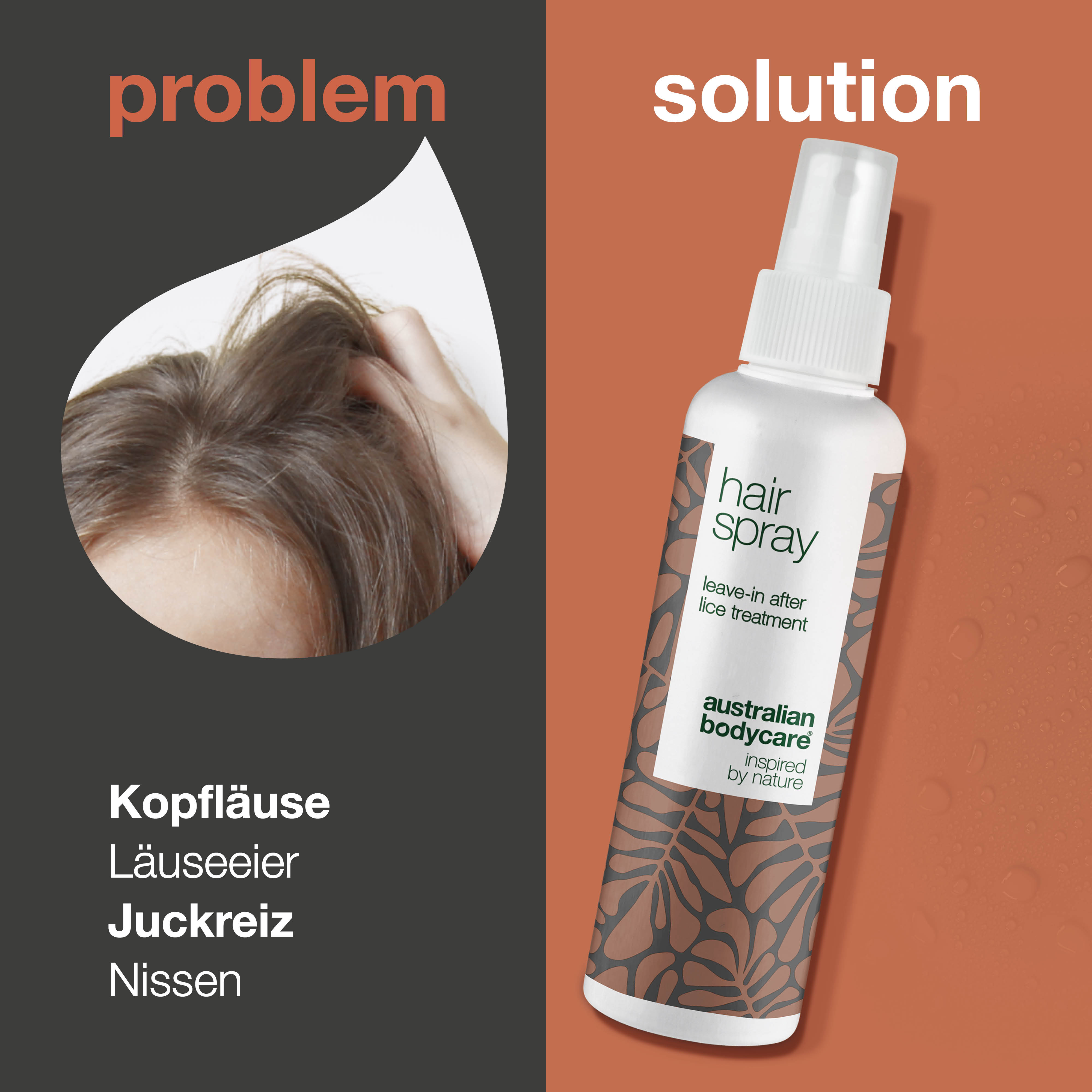Anti Läuse Spray — Vorbeugendes Haarspray nach Läusebehandlung