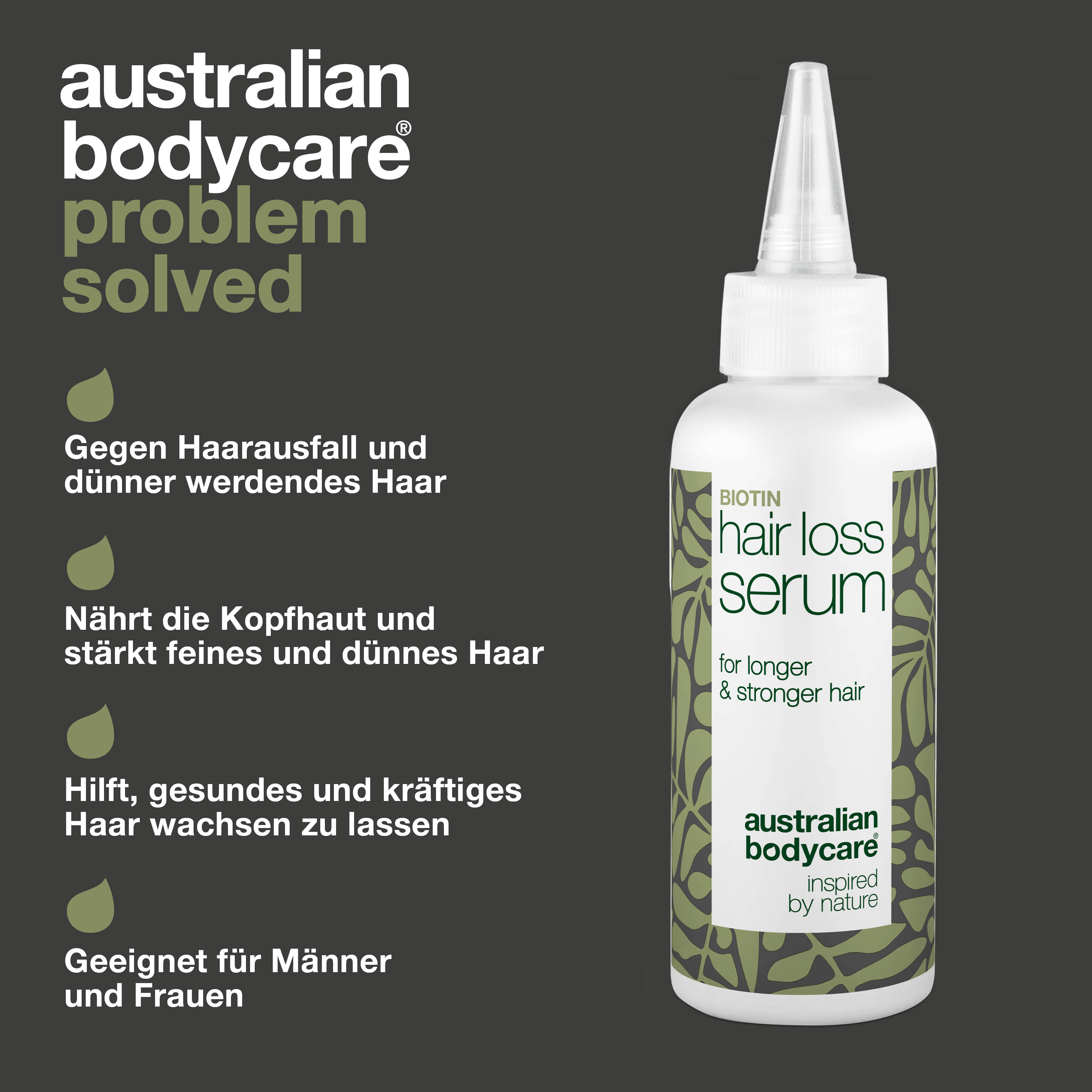 Serum bei Haarausfall — Pflegeserum bei Haarausfall und Ausdünnung