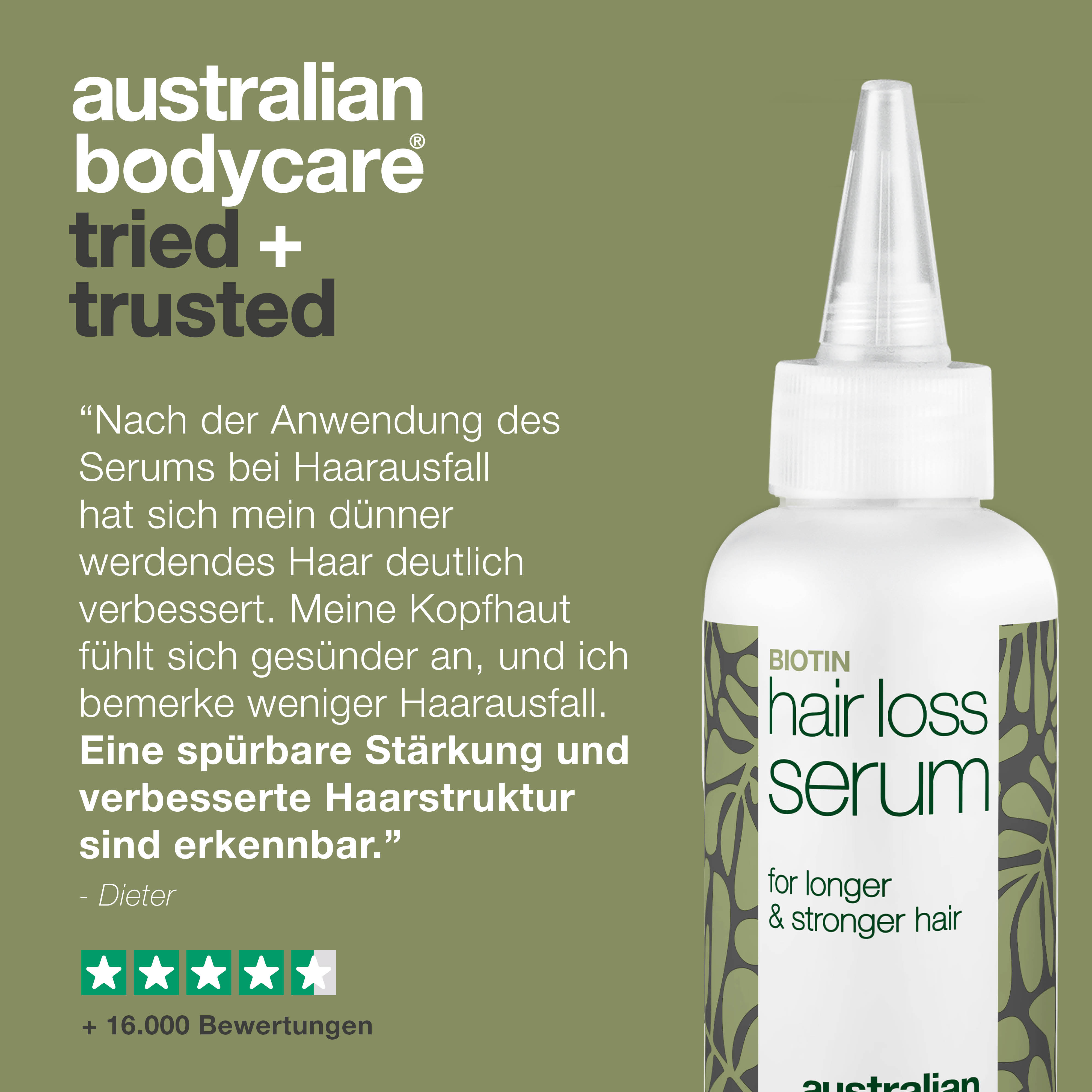 Serum bei Haarausfall — Pflegeserum bei Haarausfall und Ausdünnung