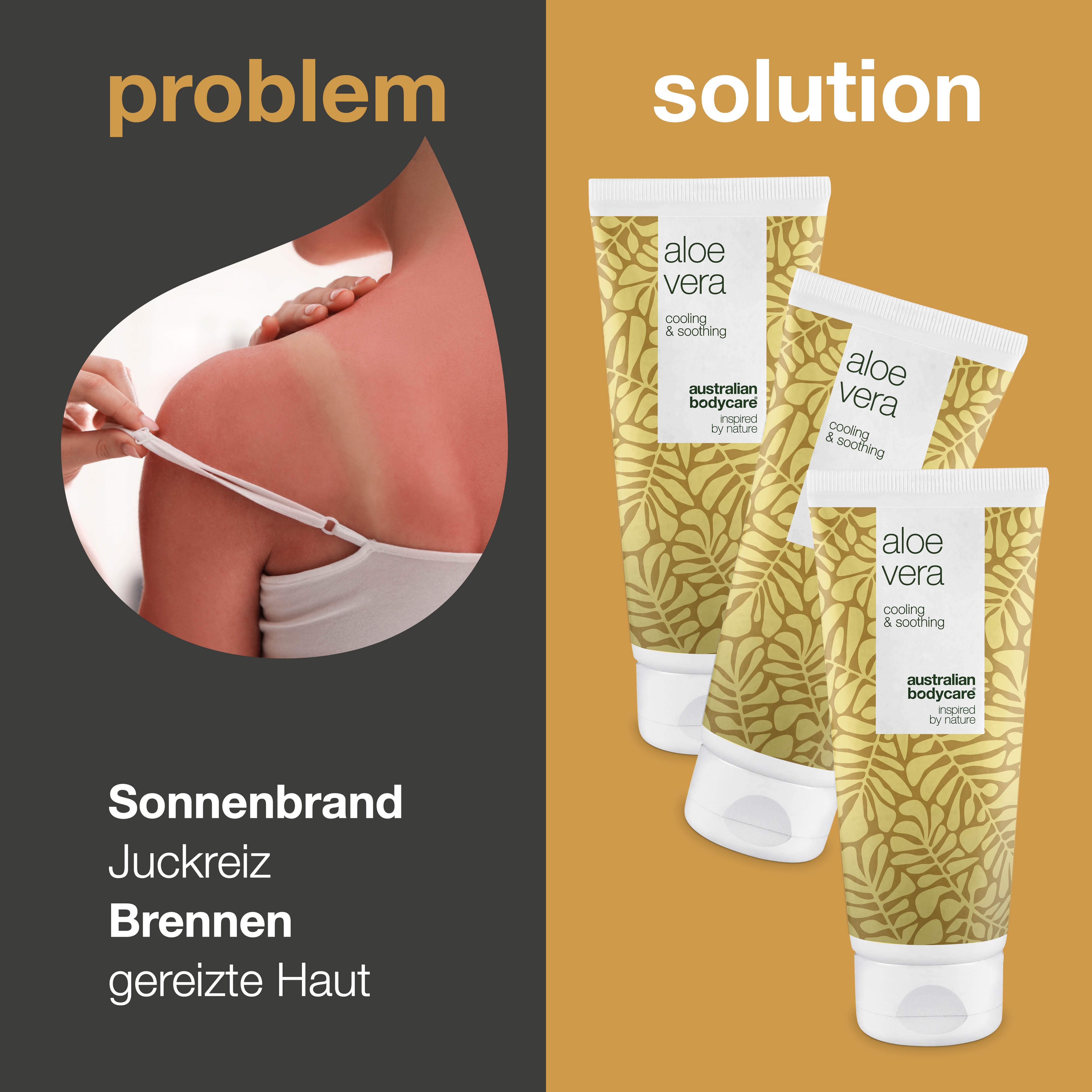 3 Aloe Vera gel  - Angebotspaket — Angebotspaket mit 3 Aloe Vera Gel (200 ml)