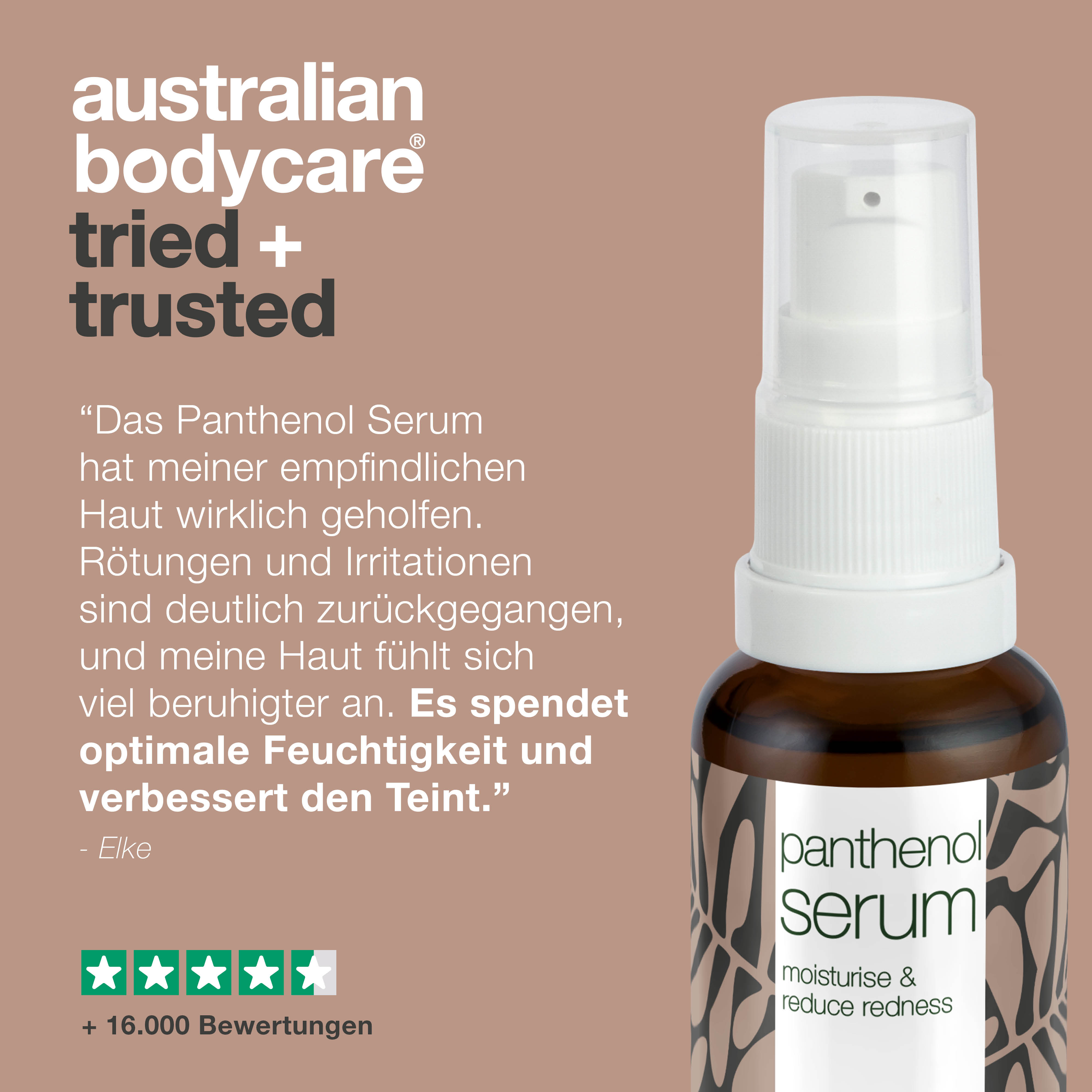 5% Panthenol Serum Für Empfindliche Haut - Beruhigt Rötungen, Spendet Feuchtigkeit & Repariert Die Hautbarriere