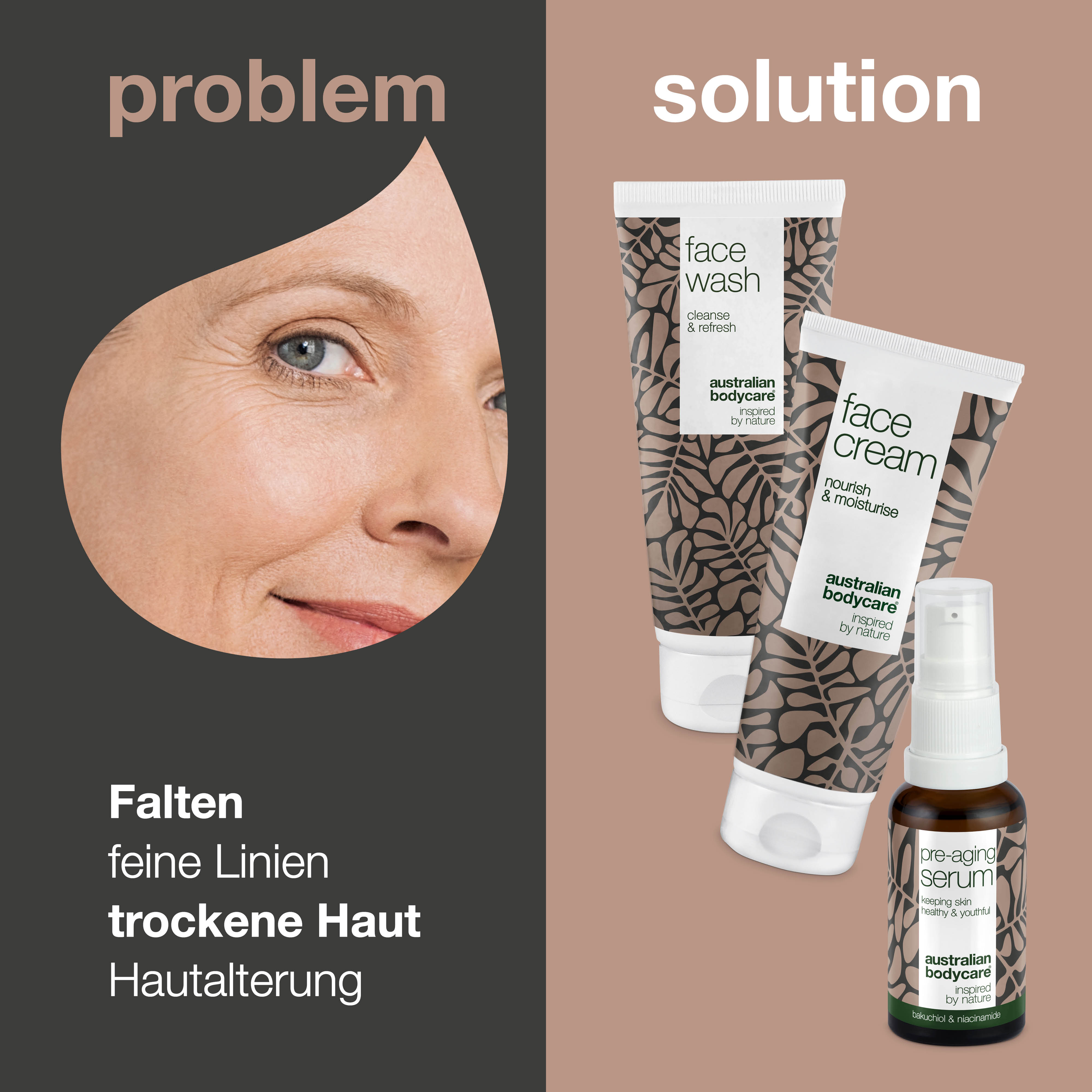 Anti-Falten Serum Mit Straffungseffekt – Feuchtigkeitsspendend, Schnell Einziehend