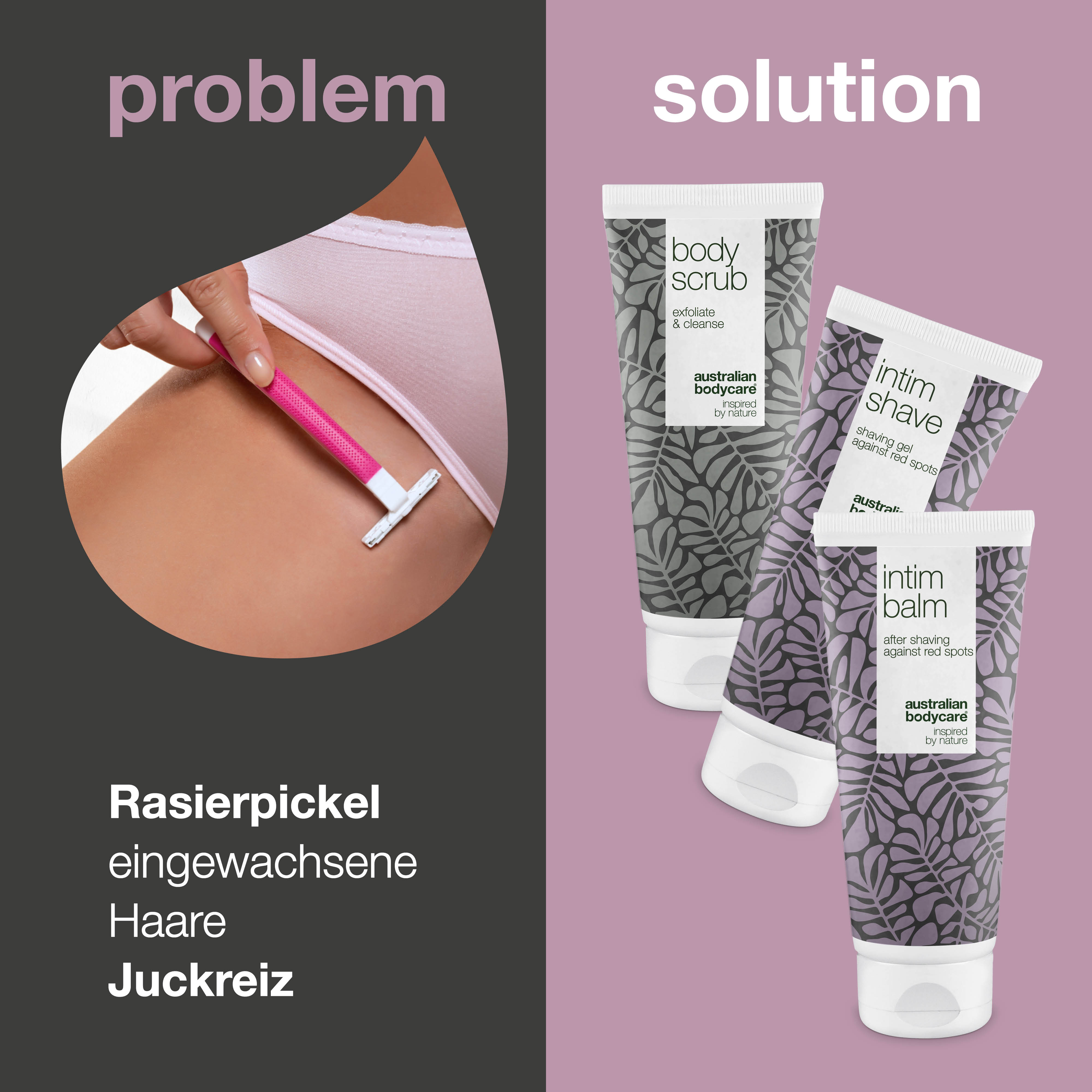 Intimrasur ohne eingewachsene Haare & rote Pickel — 3 Produkte gegen Rasierpickel und eingewachsene Haare im Intimbereich