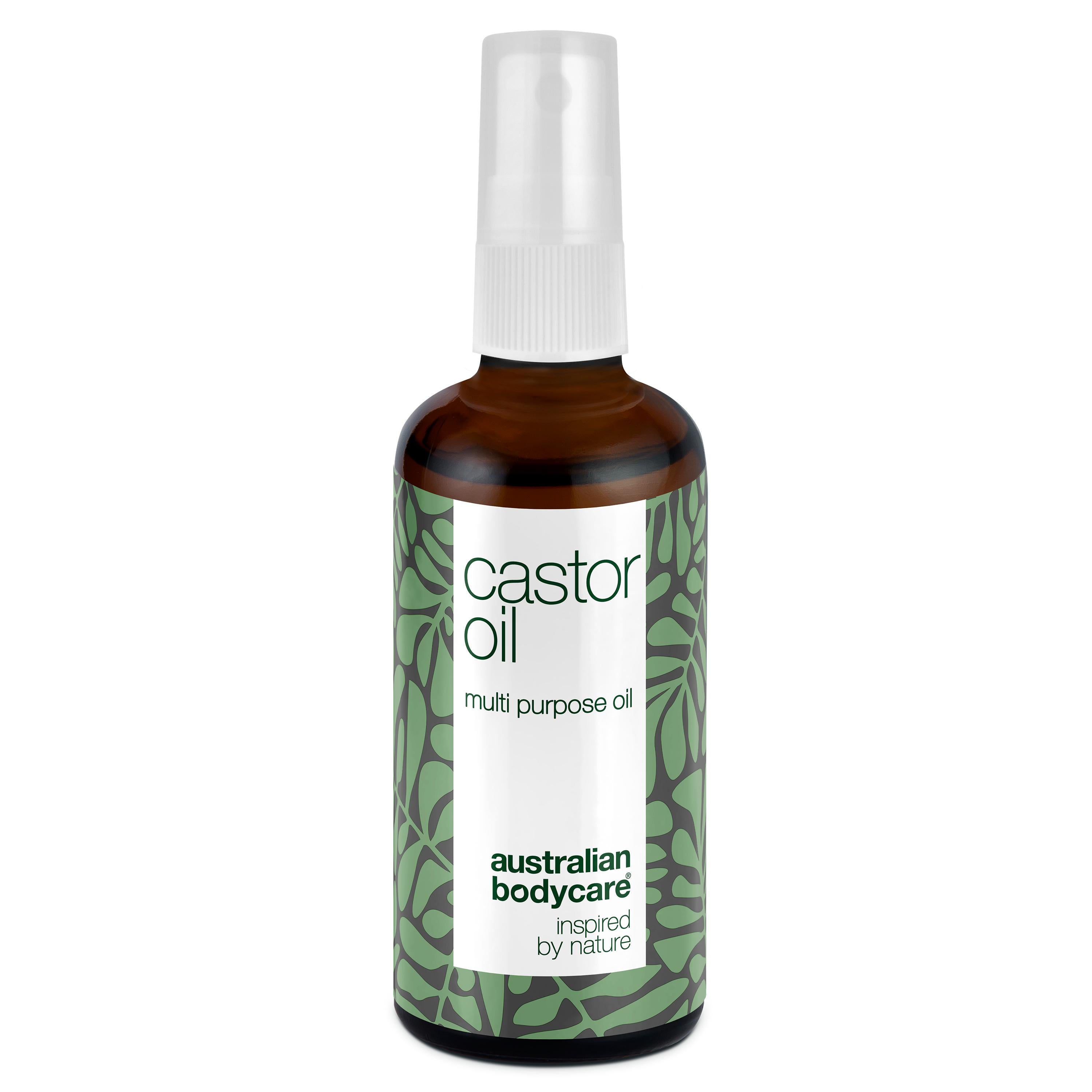 Reines Rizinusöl Für Haarwuchs & Pflege – 100 % Natürlich, 60 Ml, Mit Wimpern- & Augenbrauenbürste