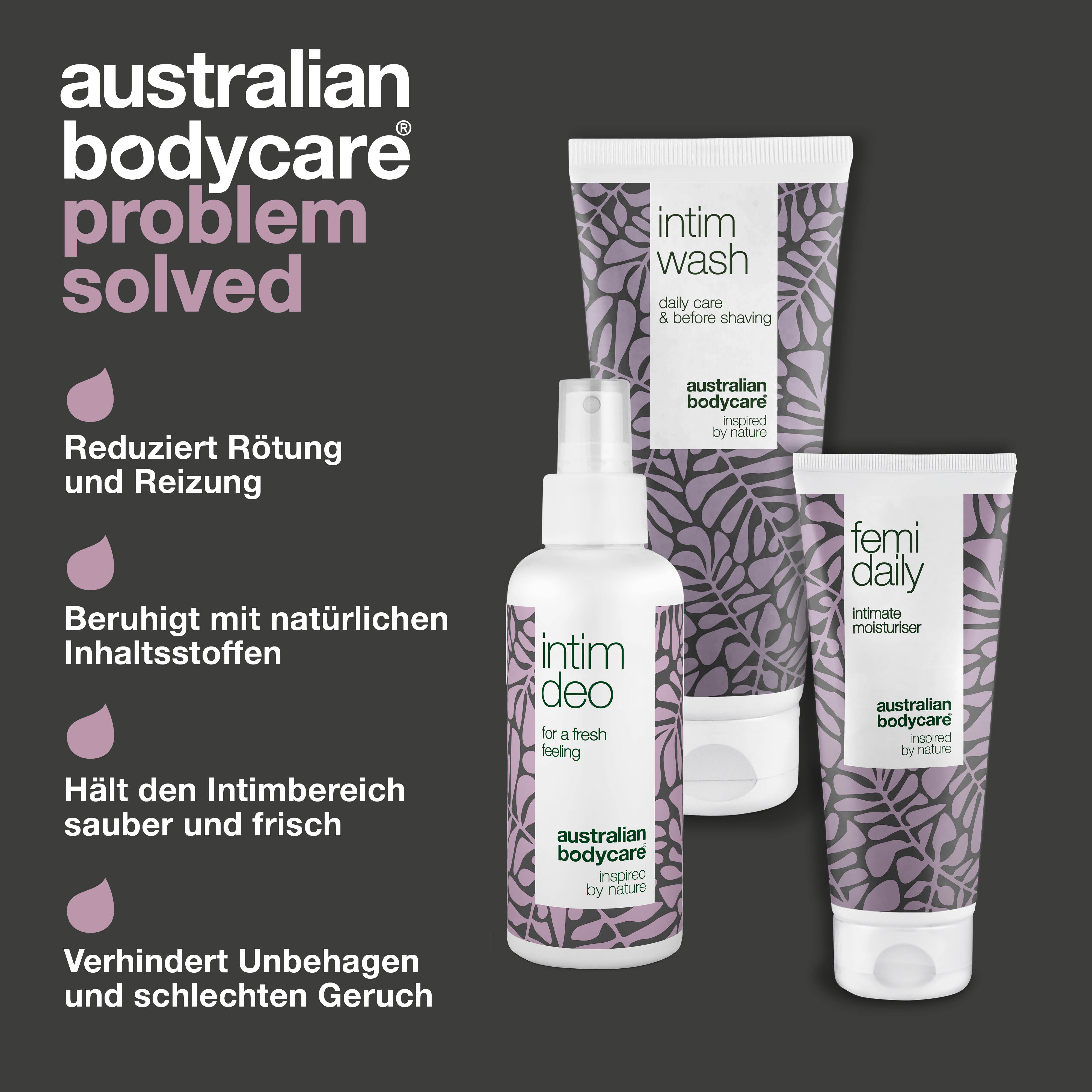 Set für bakterielle Vaginose — Intimprodukte gegen unerwünschten Geruch, Juckreiz und Hautreizungen