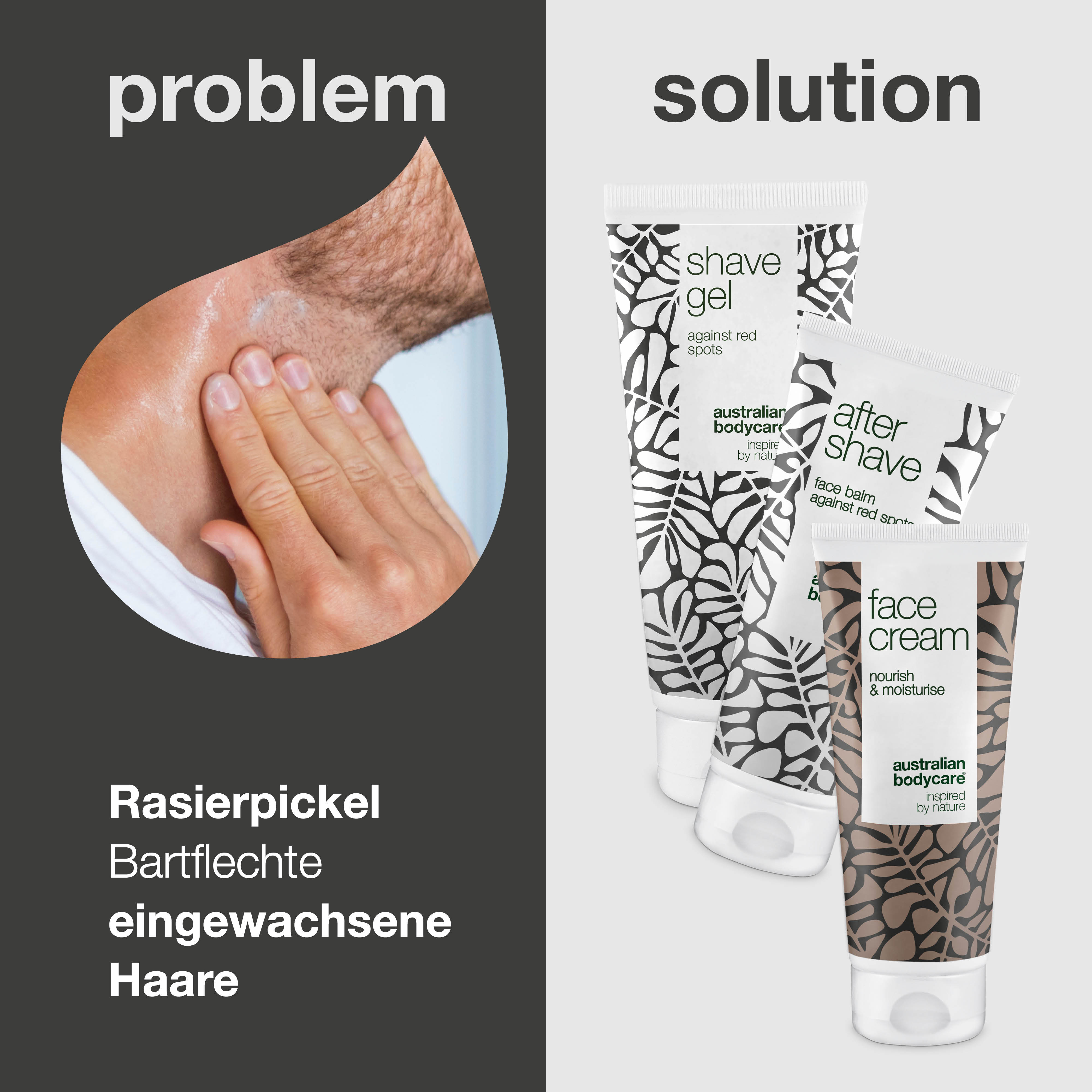 3x Produkte gegen Rasierpickel und Rasurbrand — Eine saubere Rasur ohne Rasierpickel, Rasurausschlag und eingewachsene Haare
