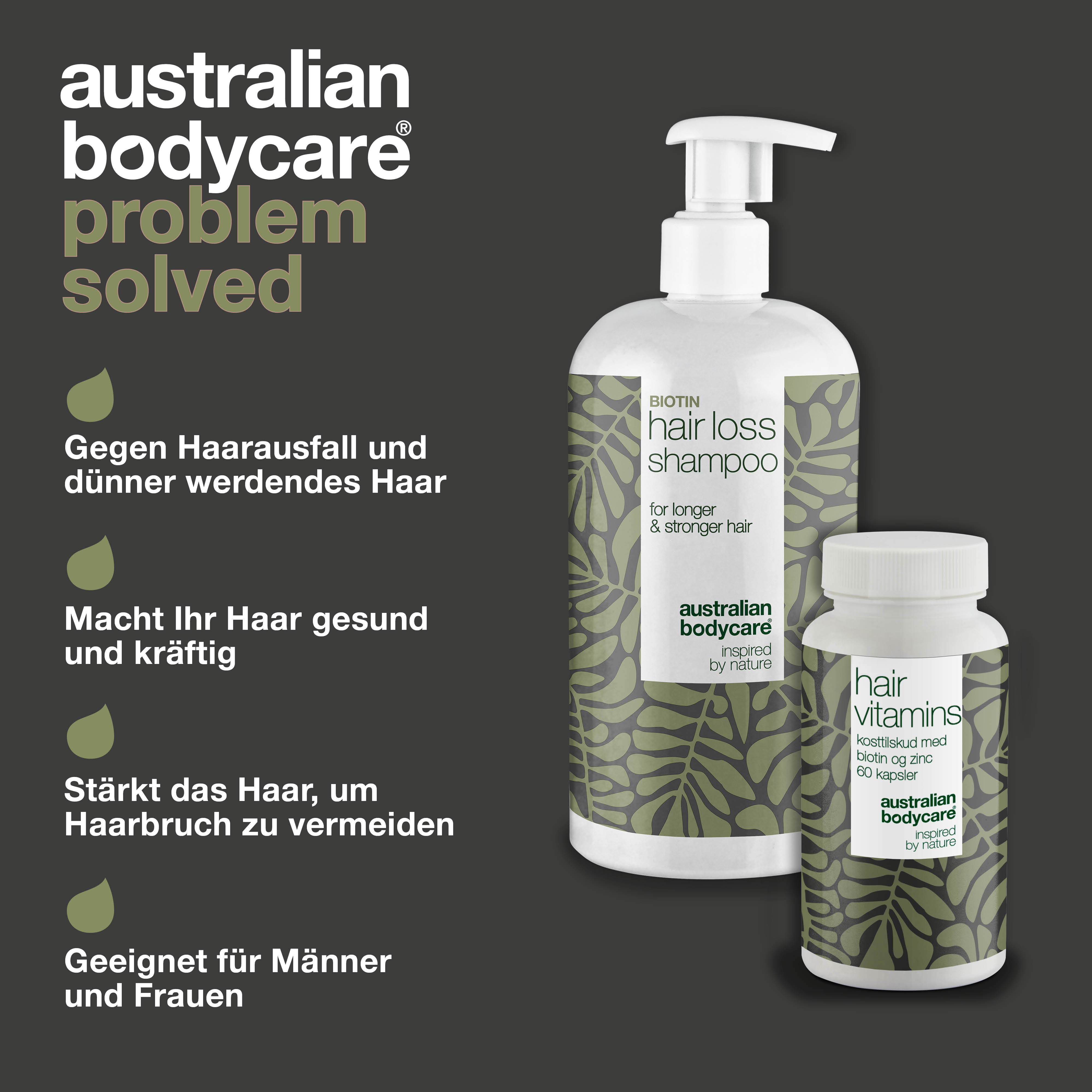 Shampoo und Vitamine gegen Haarausfall — Produkte zur Stärkung von dünnem und geschädigtem Haar