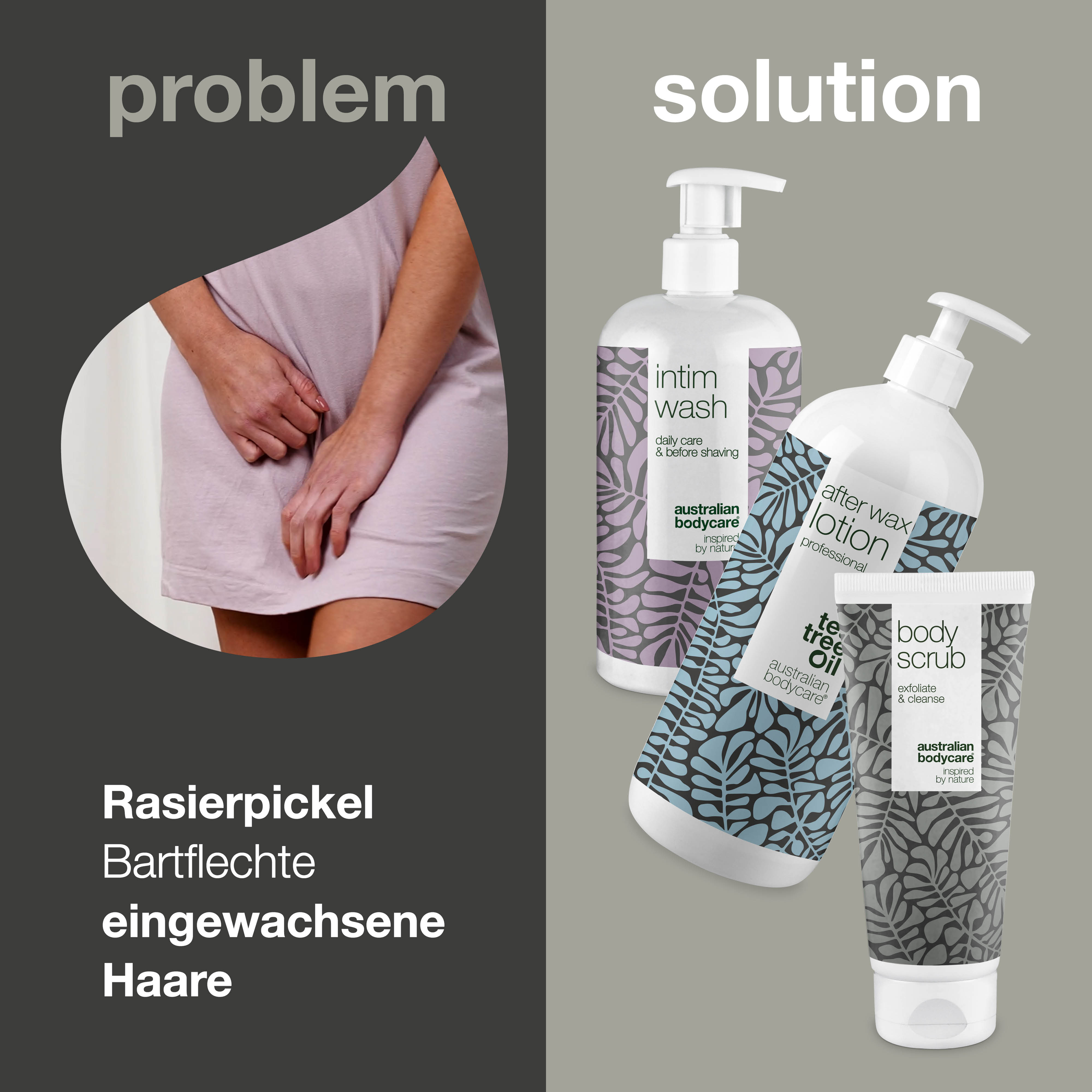 Brazilian Waxing Set — 3 Produkte für die Bikini Wax Zone