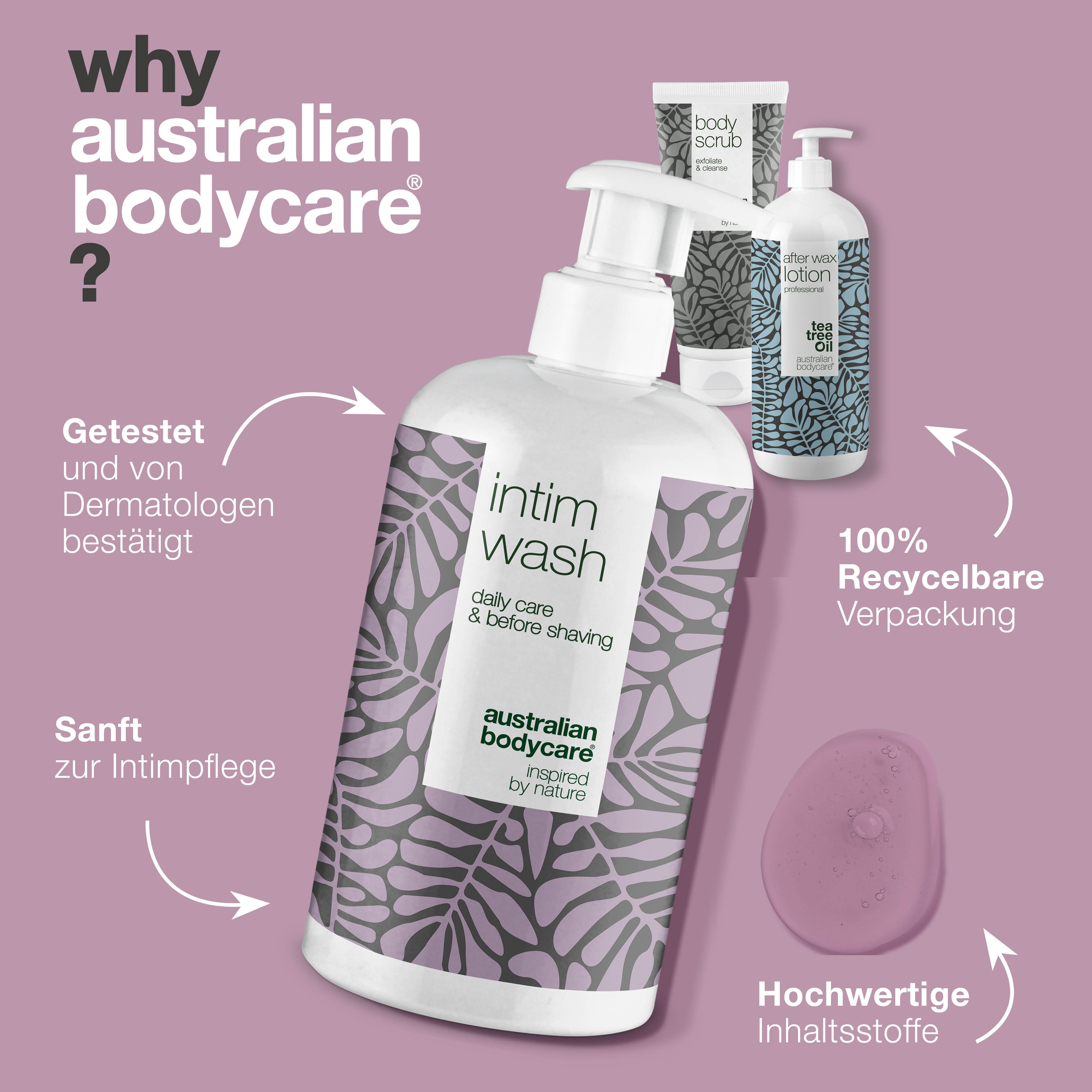 Brazilian Waxing Set — 3 Produkte für die Bikini Wax Zone