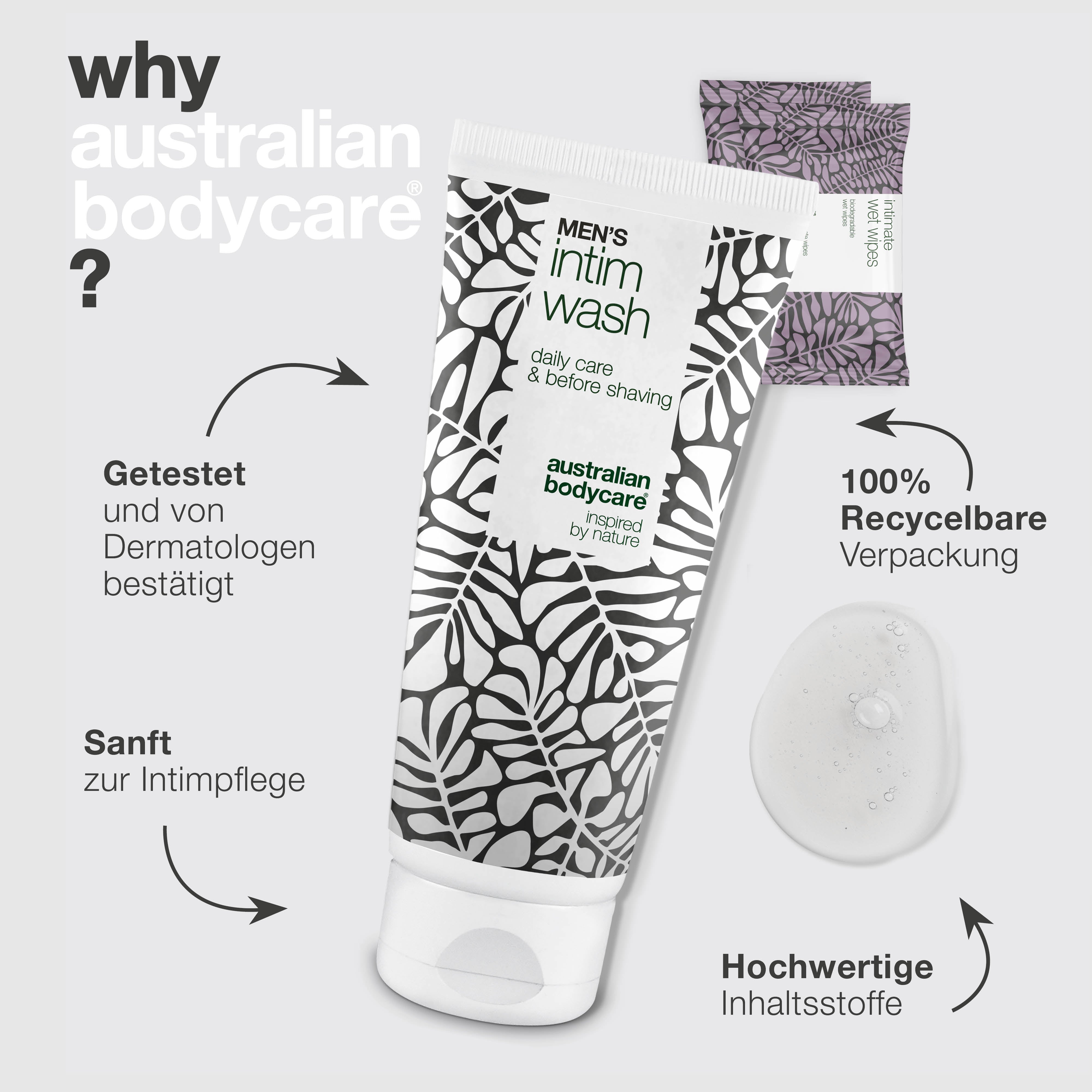 Smegma Pflegepaket — Reinigt den Intimbereich und verhindert Smegma