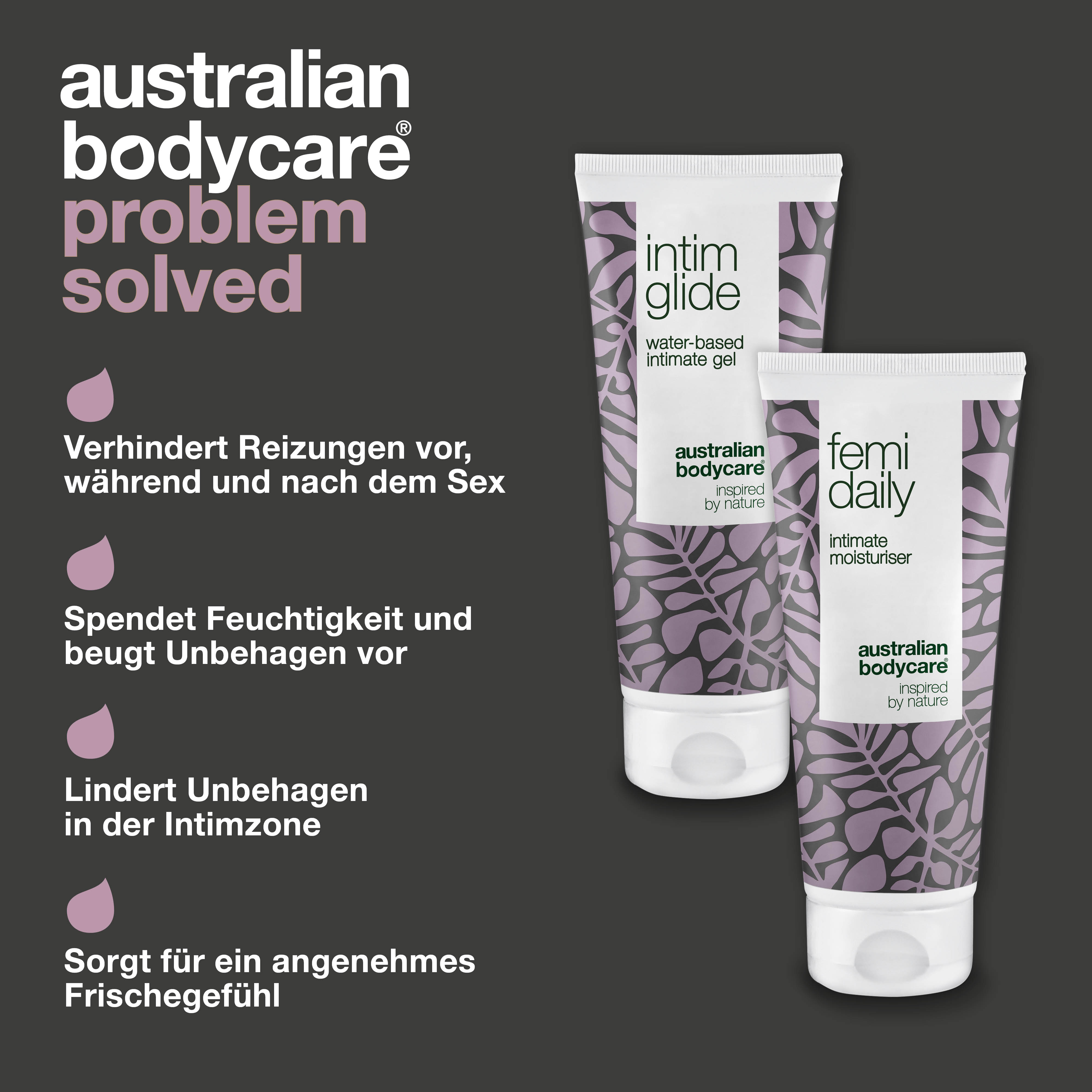 Pflegepaket Vulvodynie — 2 Produkte bei Brennen, Trockenheit oder Wundsein im Intimbereich