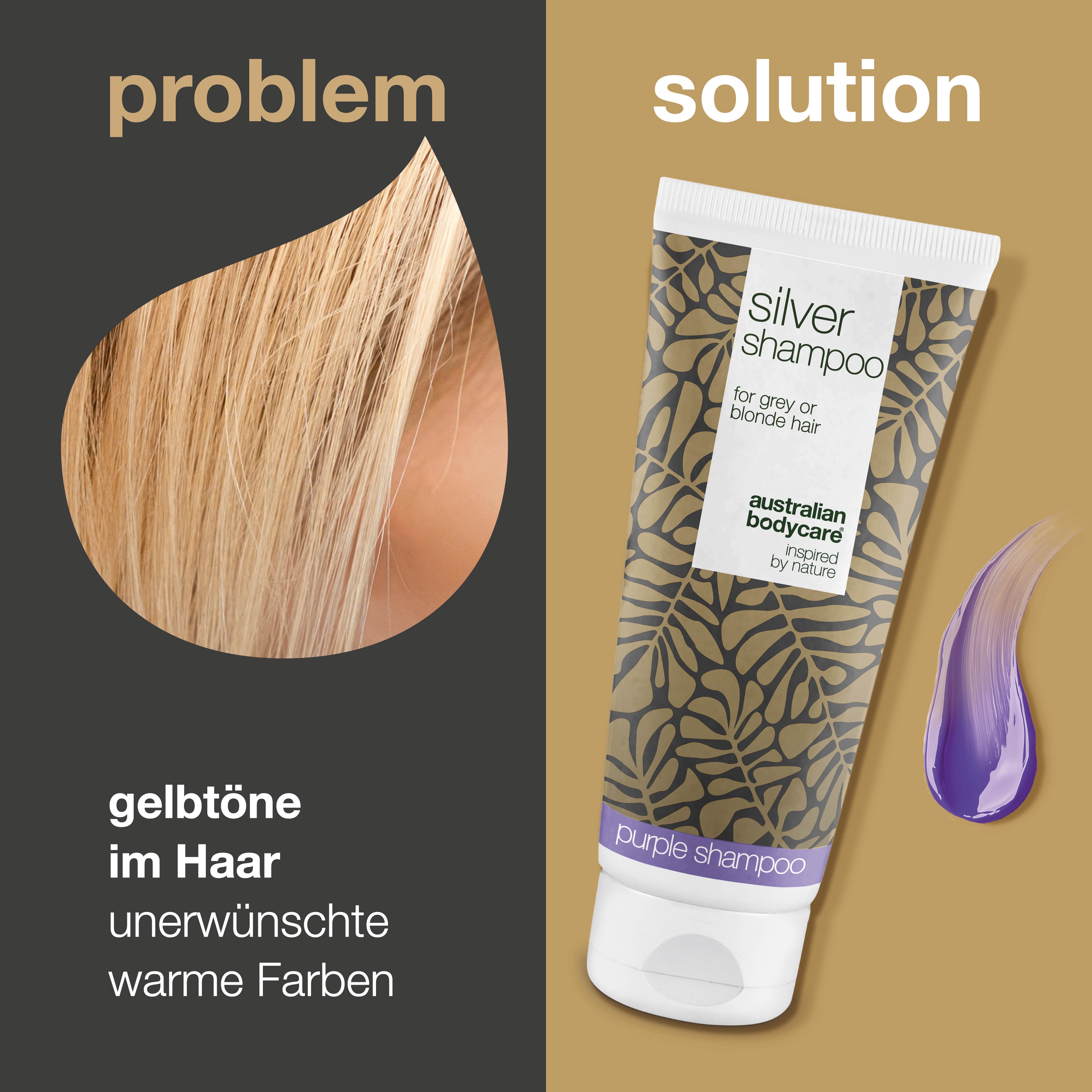 Silver Shampoo – Für frisches Blond und Grau ohne Gelbstich — Neutralisieren Sie Gelbstich und betonen Sie kühle Nuancen mit Silver Shampoo. Perfekt für blondes und graues Haar. Jetzt testen.