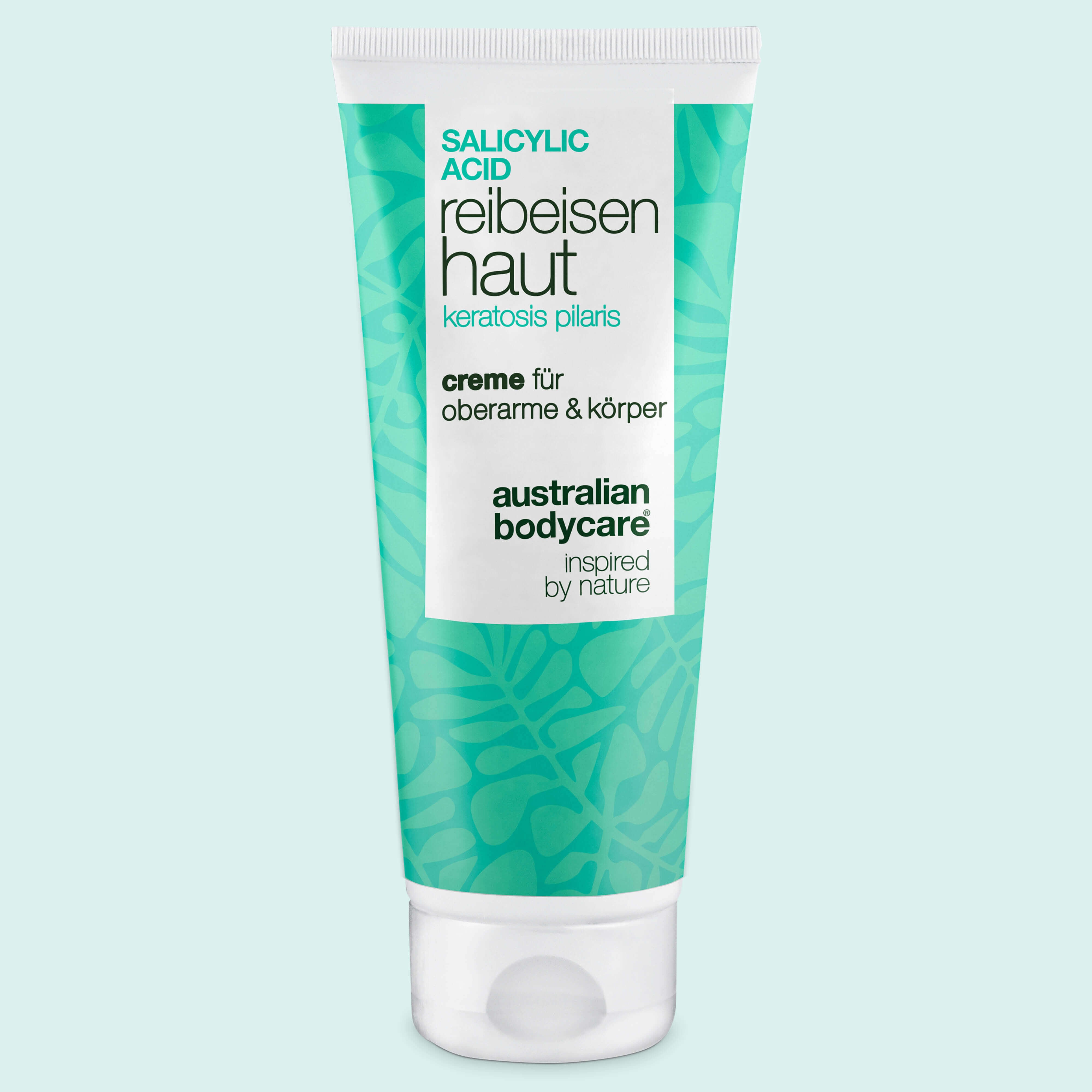 Reibeisenhaut Creme Packshot mit Hintergrundfarbe