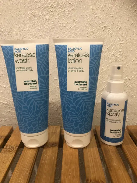 Kundenergebnis Keratosis Pilaris – Monique L. 60% Verbesserung in 14 Tagen