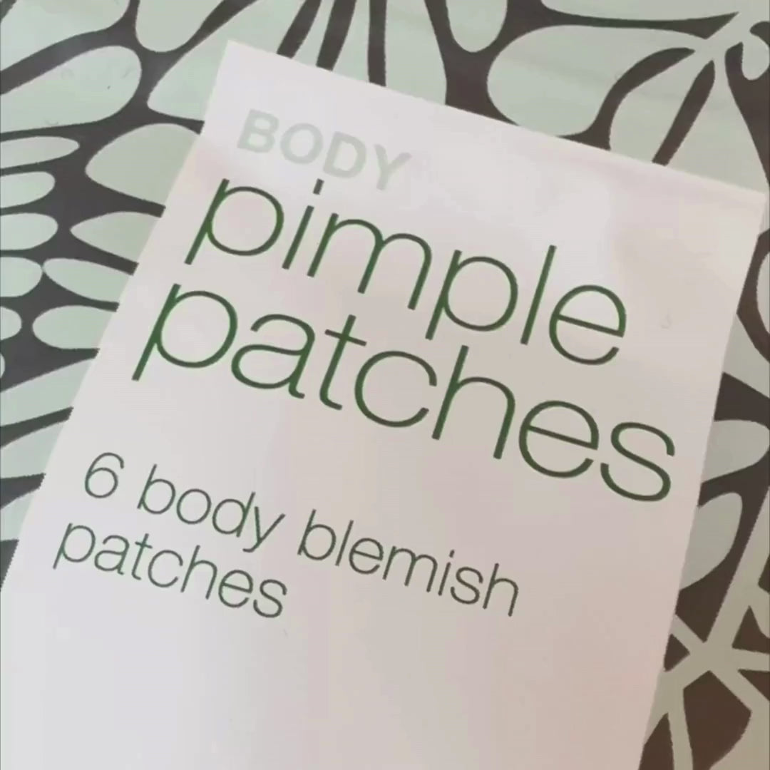 Body Pimple Patches – Pickel-Pflaster für Rücken & Brust