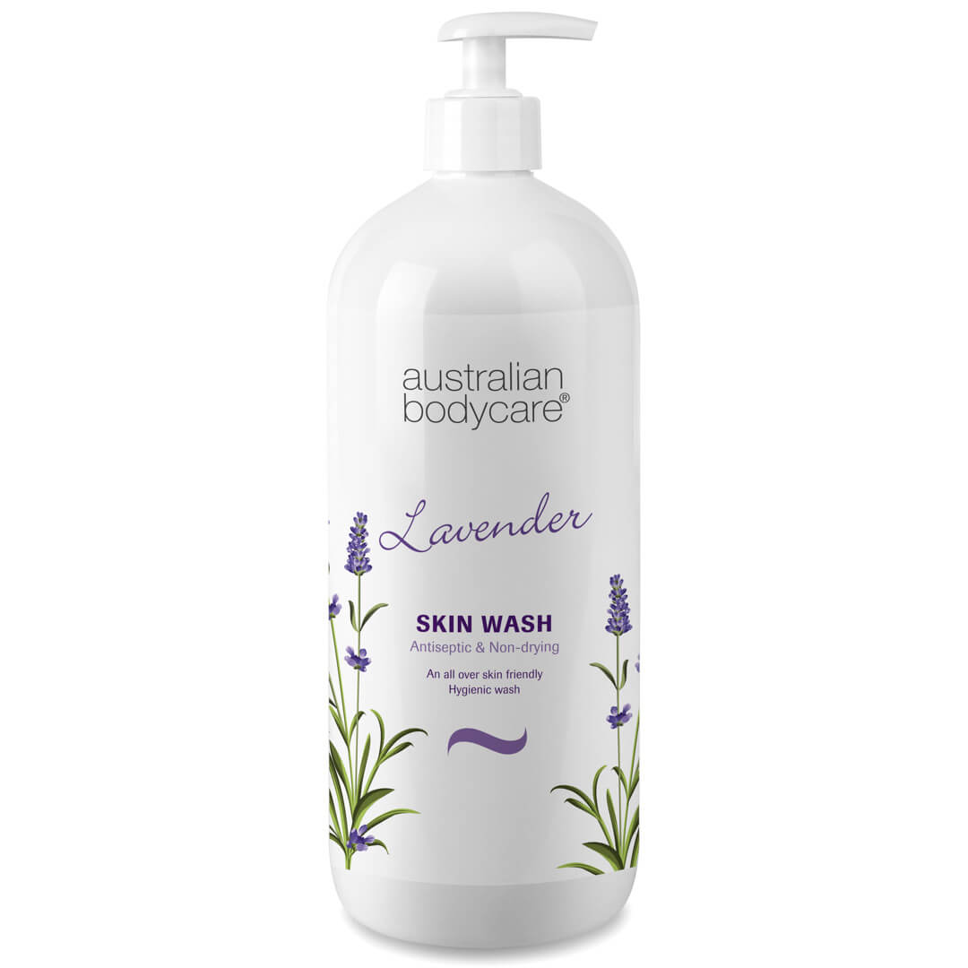 Professionelle Lavender Skin Wash - Professionell Duschgel mit Teebaumöl und Lavendel für die tägliche Körperreinigung