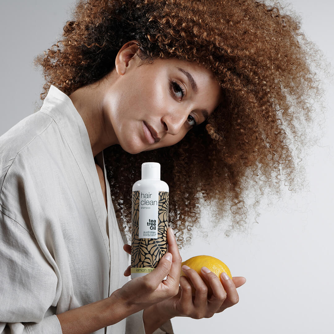 Kopfhautpflege mit Zitronenmyrte - 3 Produkte mit Teebaumöl und Zitronenmyrte gegen Schuppen und trockene Kopfhaut