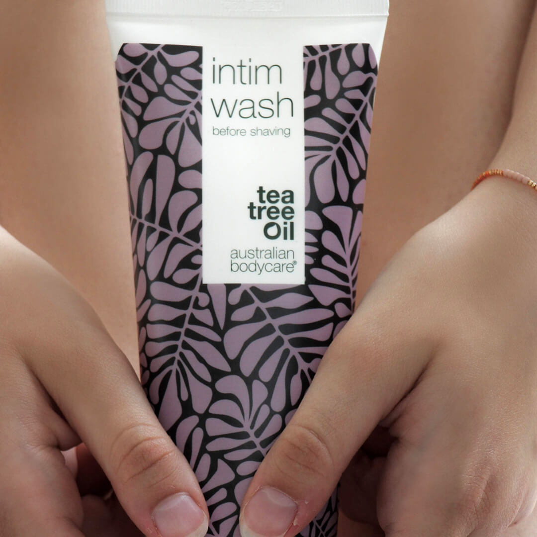 Intim Waschgel zur Anwendung vor der Rasur - Gegen rote Rasierpickel, Rasurbrand und eingewachsene Haare nach der Intimrasur