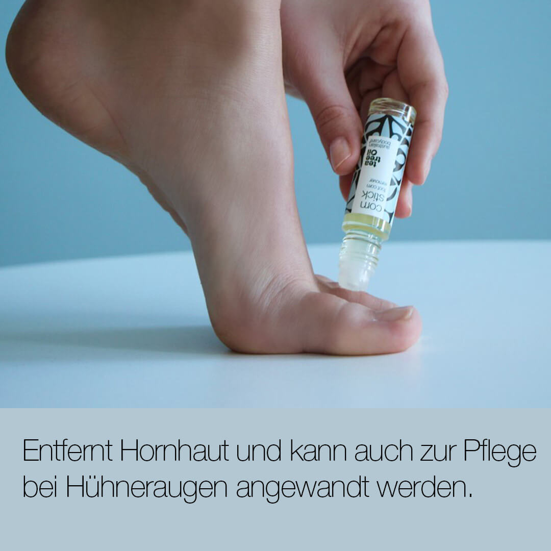 Hornhautentferner — Entfernt Hornhaut und kann auch zur Pflege bei Hühneraugen angewandt werden