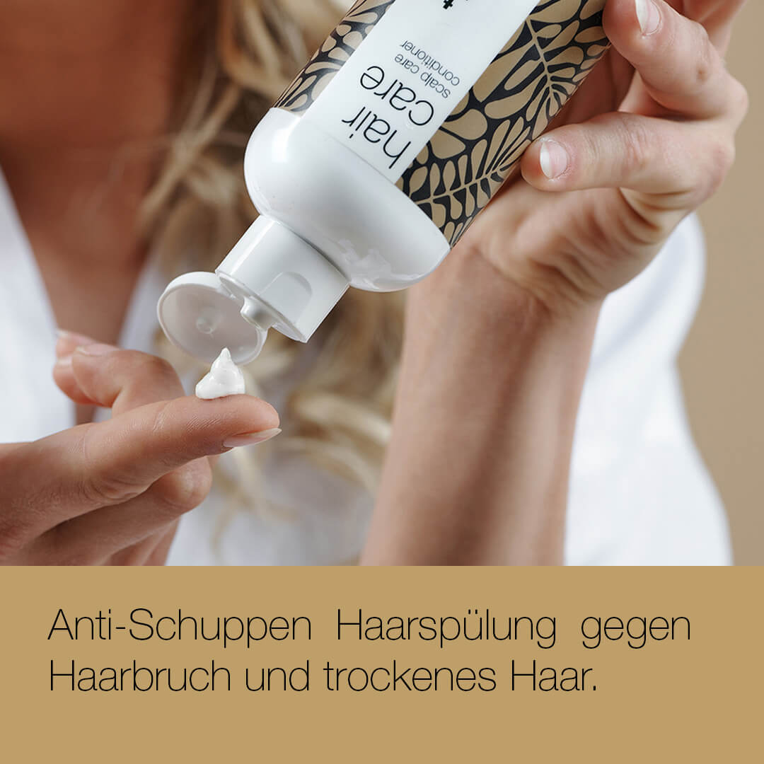 Teebaumöl Haarspülung — Conditioner gegen Schuppen, trockenes Haar & Kopfhaut