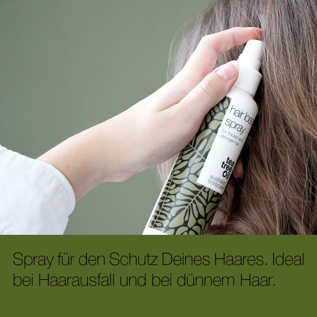 Haarausfall Spray — Spray für den Schutz Deines Haares, ideal bei Haarausfall und bei dünnem Haar