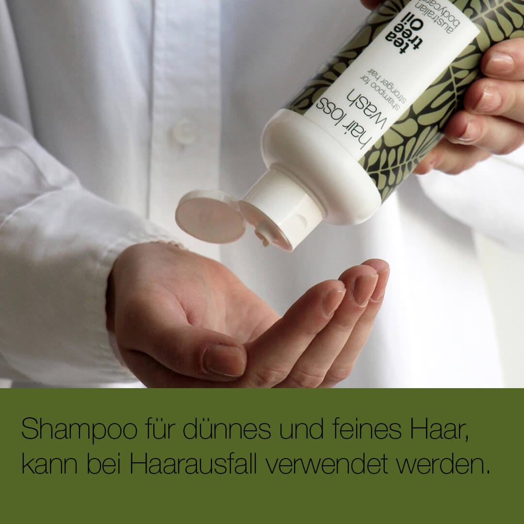 Shampoo bei Haarausfall — Shampoo für dünnes und feines Haar, kann bei Haarausfall verwendet werden