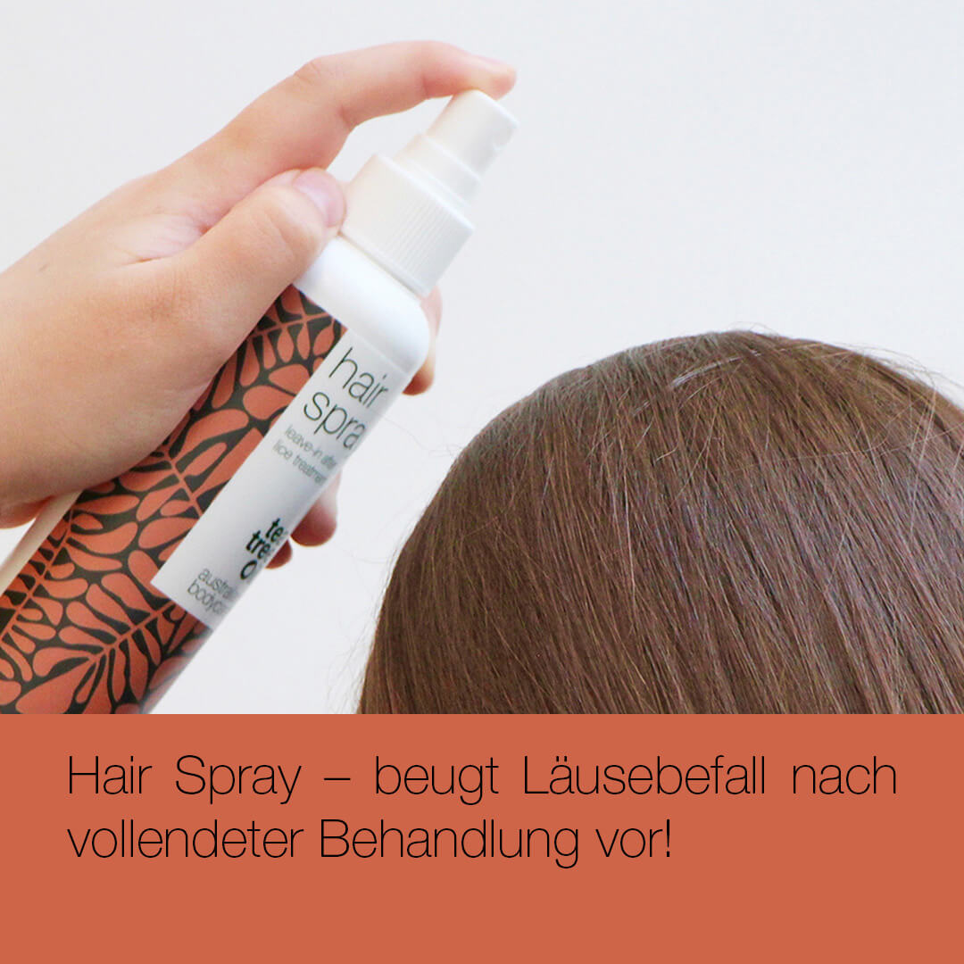 Anti Läuse Spray — Vorbeugendes Haarspray nach Läusebehandlung